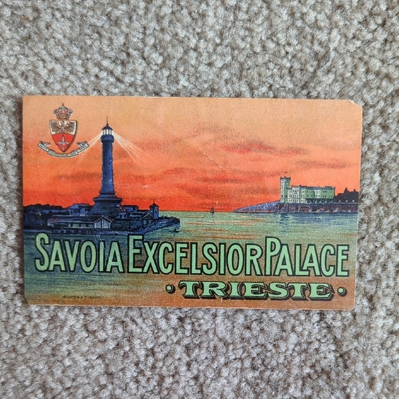 Vintage Italian Steamer Trunk Labels - Picture 1 of 6